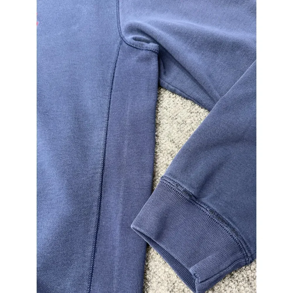 Polo Ralph Lauren Sweatshirt Mens S Navy Blue Pony Crewneck Pullover